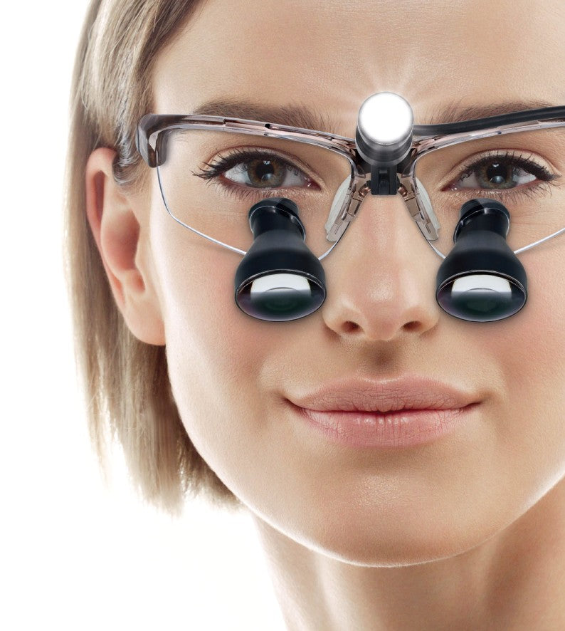 PeriOptix HDMax Lupenbrille mit LumiPro LED Beleuchtungssystem